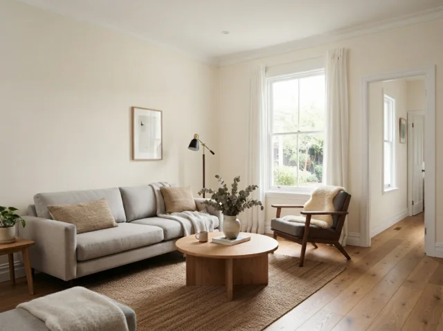 Room preview for Warm ivory